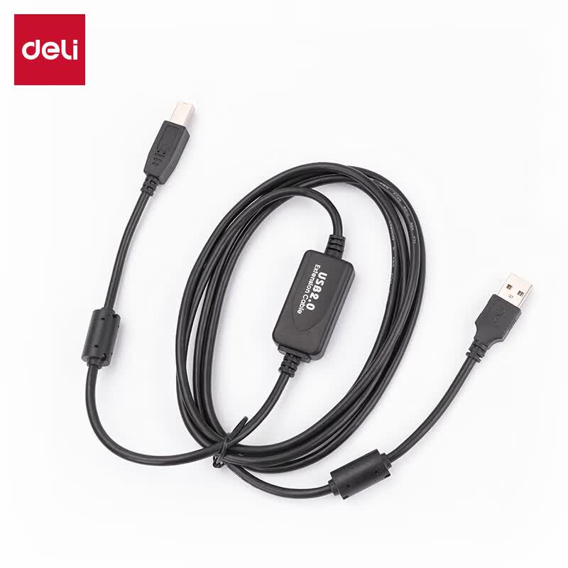 Deli GK891 Document Camera Encryption Cable CN plug (adapter included)