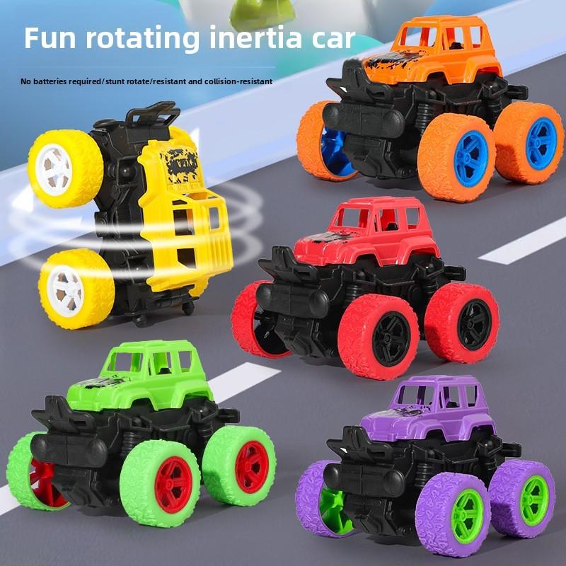 Graffiti Inertia Offroad Car Toy For Kids Boys Girls Durable Plastic Offroad Model Car For Outdoor Play