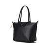 Longchamp Le Pliage City 28 Zipper Long Handle Eco-Friendly Coated Canvas Dumpling Bag Tote Shoulder Bag Medium Women Bags Black 2605HYQ001