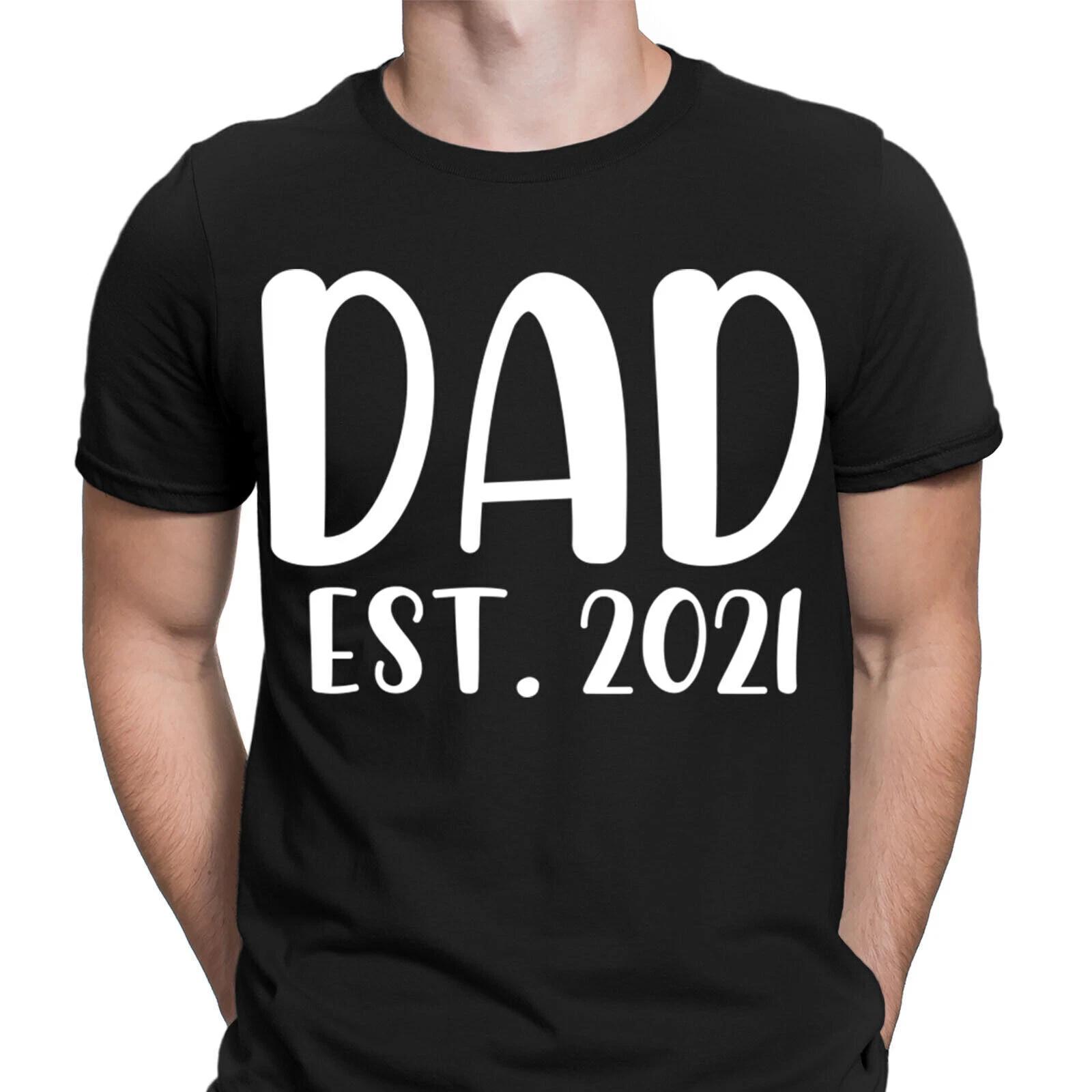 Personalised Fathers Day Custom Best Dad Daddy Gift Mens T-Shirts Tee Top #NED S