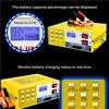 Car Battery Charger 12V24V-AJ-618C 6-200AH Automatic Intelligent Repair Type Universal Battery Charger of Motorcycle Battery