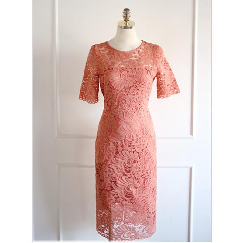 

Літнє приталене модне мереживне плаття з коротким рукавом Жіночі вільні елегантні сукні з високою талією для жінок, повсякденні ретро, ​​однотонні жіночі сексуальні вечірні сукні 26075 XL рожевий