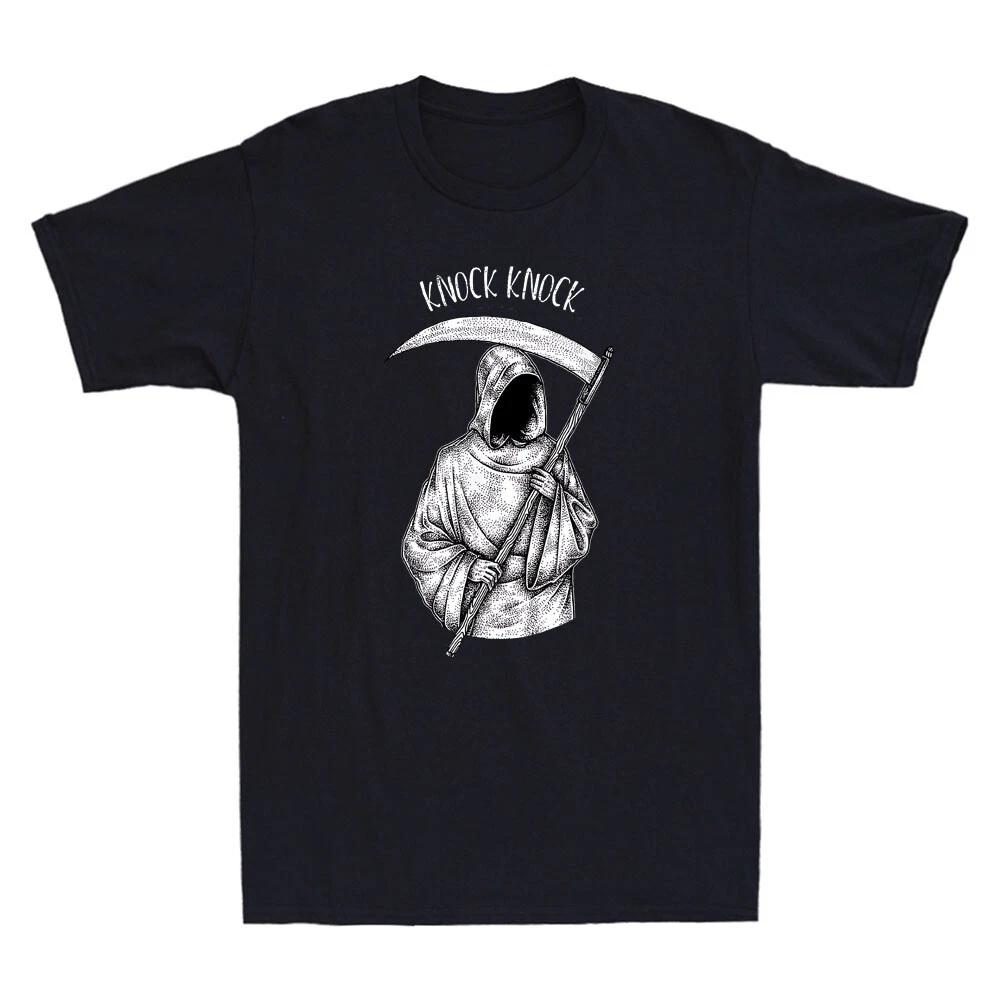 Witchcraft Dark Goth Blackcraft Funny Death Grim Reaper Vintage Men s T-Shirt L
