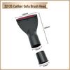 Jenome Vacuum Cleaner Accessories: Round Brush, Square Brush, Brush Head, Sofa Nozzle - Inner Diameter 32