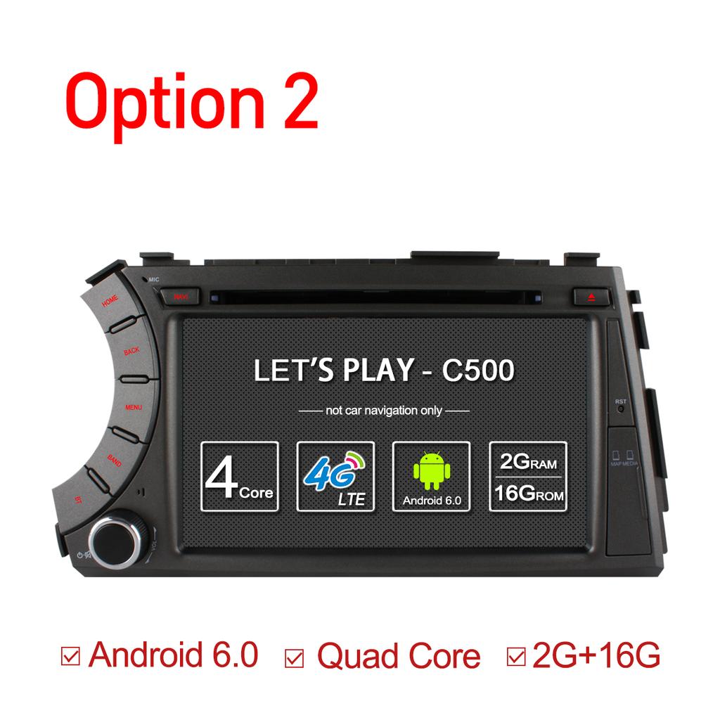 Ownice C500 for Ssangyong Kyron Actyon 4G SIM LTE  Android 6.0 Octa 8 Core Car Dvd Gps Player 4G Wifi BT Radio 2GB RAM 32GB ROM