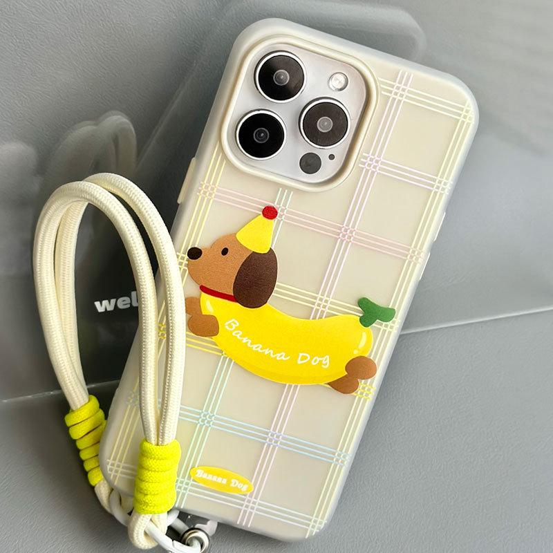 Zhitai Jelly Skin Case for iPhone 12, 13, 14 Pro Max, 15 Pro with Hand Strap