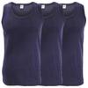 Mens Interlock Single Vest (Pack Of 3)