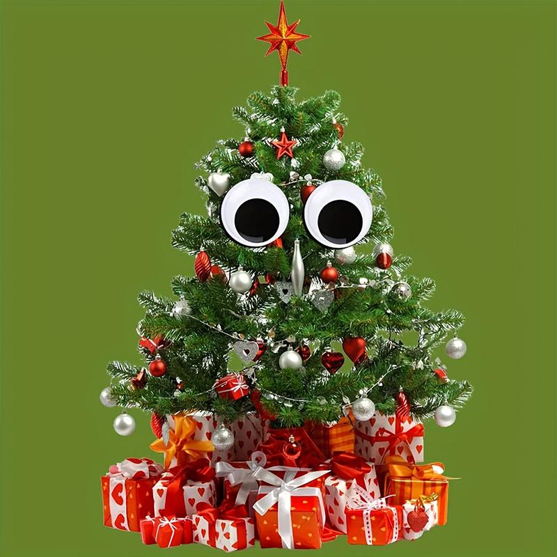 2pcs Fun Activity Eye Patch Giant Wiggle Googly Eyes With Self Adhesive