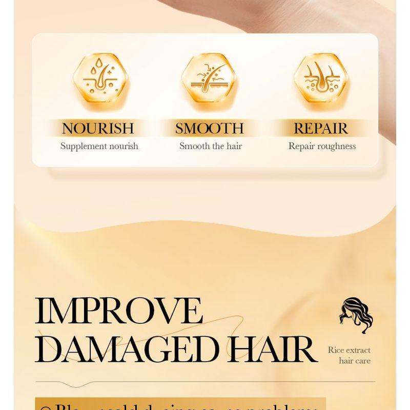 BIOAQUA - Rice Raw Pulp Hair Mask 400g