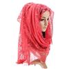 60x170cm Lace Fringe Hijab, Headscarf Shawl for Women