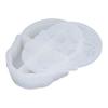 Storage Box Silicone Mold Skull Shape Easy Demolding Epoxy Resin Mold with Lid for DIY Cosmetic Jewelry Storage Box