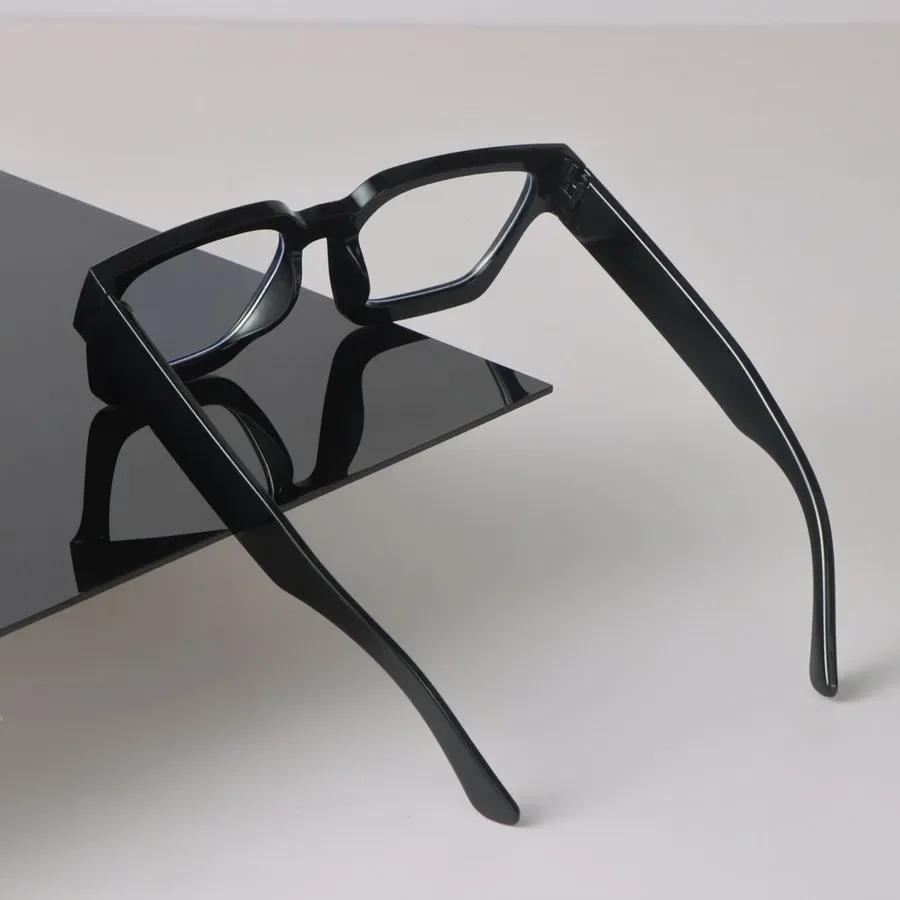 Square Anti Blue Light Glasses Fashion Retro Classic for Women Men Computer Gaming Eye Protection Plain Spectacles