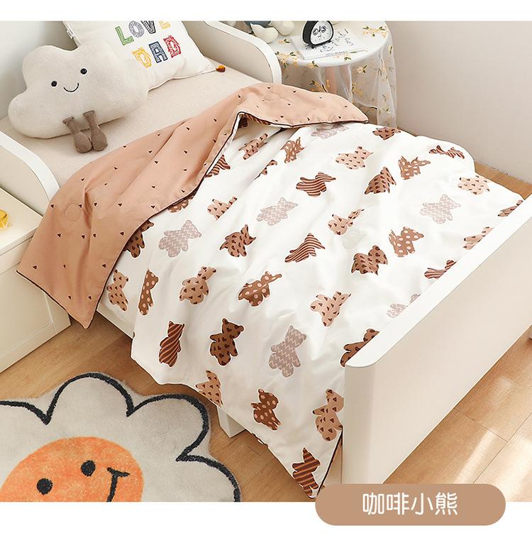 Class a 60 Rolled Printed Long-Staple Cotton Kindergarten Entrance Children's Summer Quilt