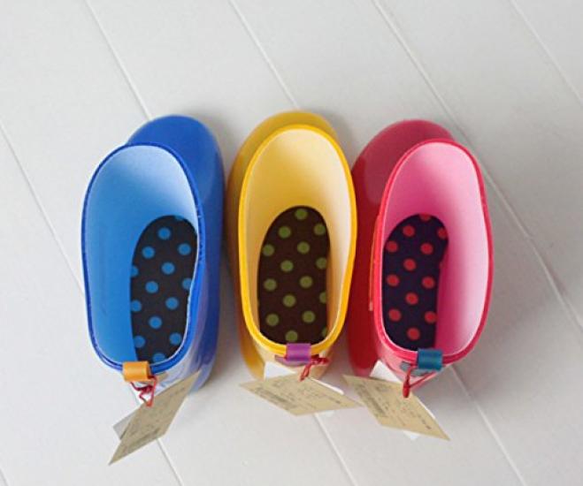 Stample Amechan Rain Boots with Insole Kids 14cm 71190 69.Cherry