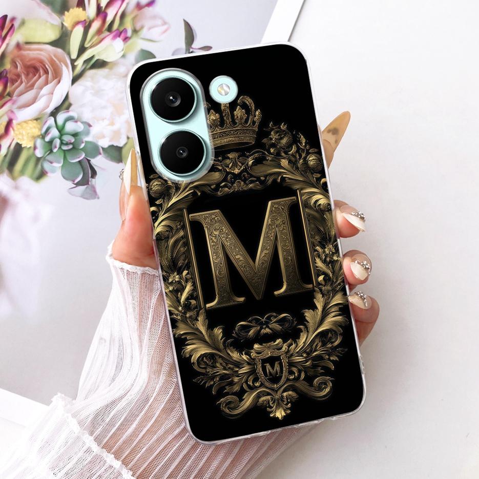 For Xiaomi Poco X8 Pro Case New Luxury Letters Cover Soft Slim Phone Case For Xiaomi Poco X8 Pro Max PocoX8 Pro 5G Fundas Bumper