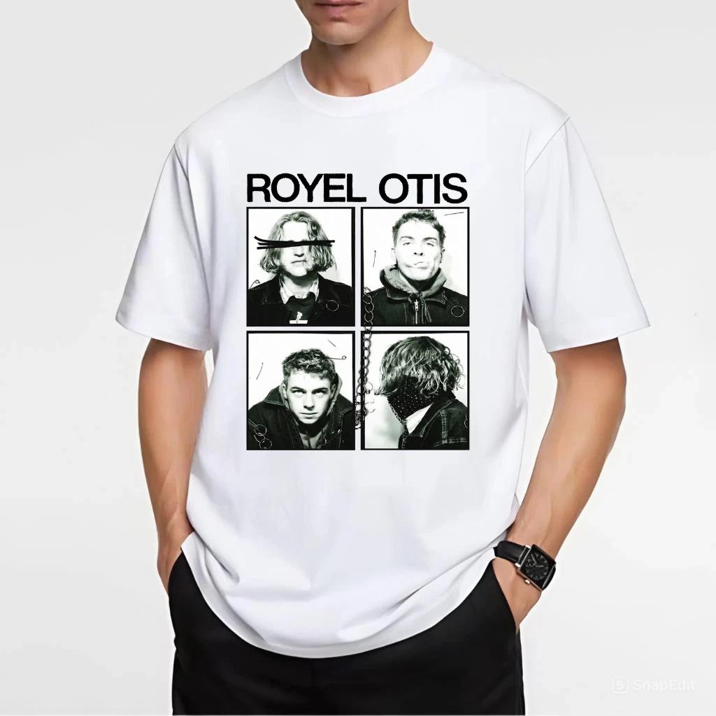 Royel Otis “Oysters In My Pocket” White T-Shirt – Sizes S–5XL L