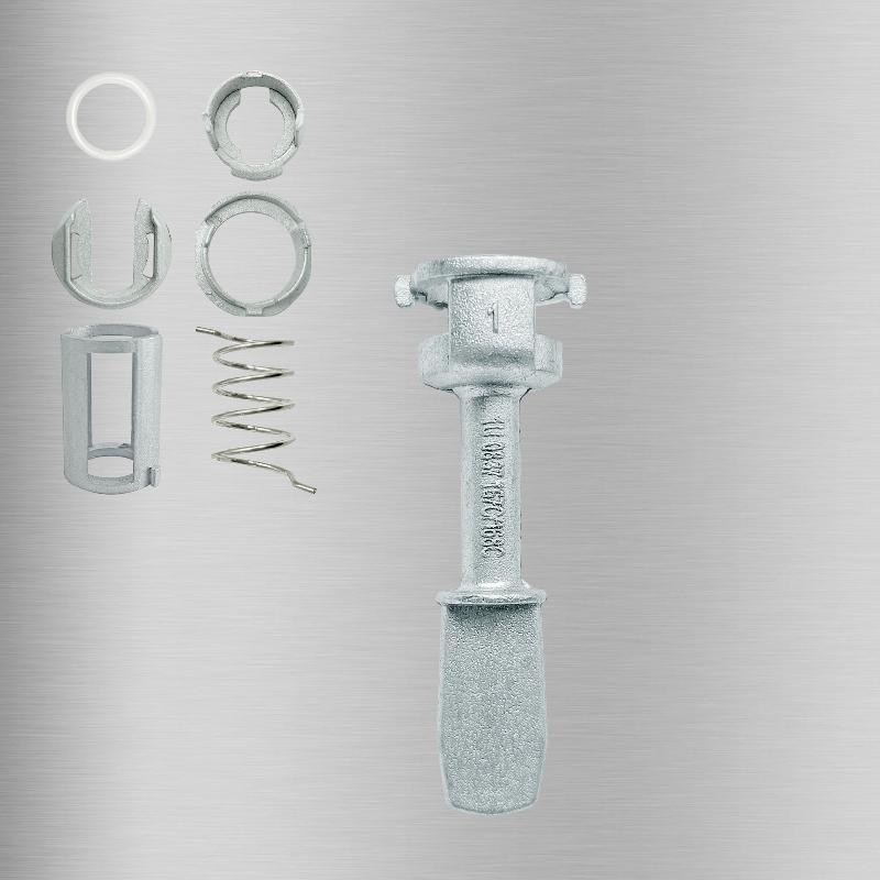 Vorder Links Rechts Metall Türschlosszylinder Reparaturset Für Vw Golf 1J1 Mk4 1997-2005 1J5 1999-2007 1U0837167 Auto Zubehör