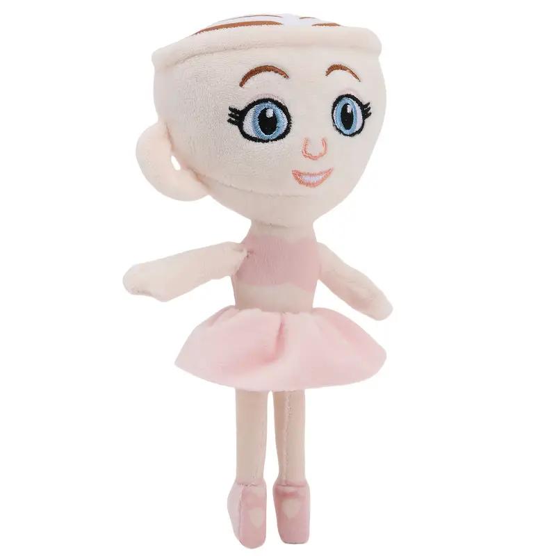 Tung Tung Tung Sahur Palla di Peluche Ballerina Cappuccina Carini Kawaii Peluche Giocattoli Vacanze di Natale Regalo Decorazione Festiva Gioco Film Regalo