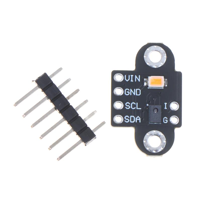 AS7341 AS7343 Multi-Channel Spectrum Sensor Module High Accuracy Pin Headers for Water Quality Spectral Detection Projects
