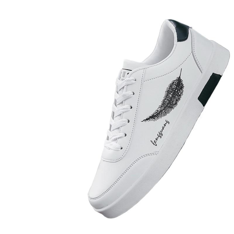 summer New men casual sneakers Men Fashion White Sports Shoes Male leather versatile flat Outdoor anti slip shoes Zapatillas