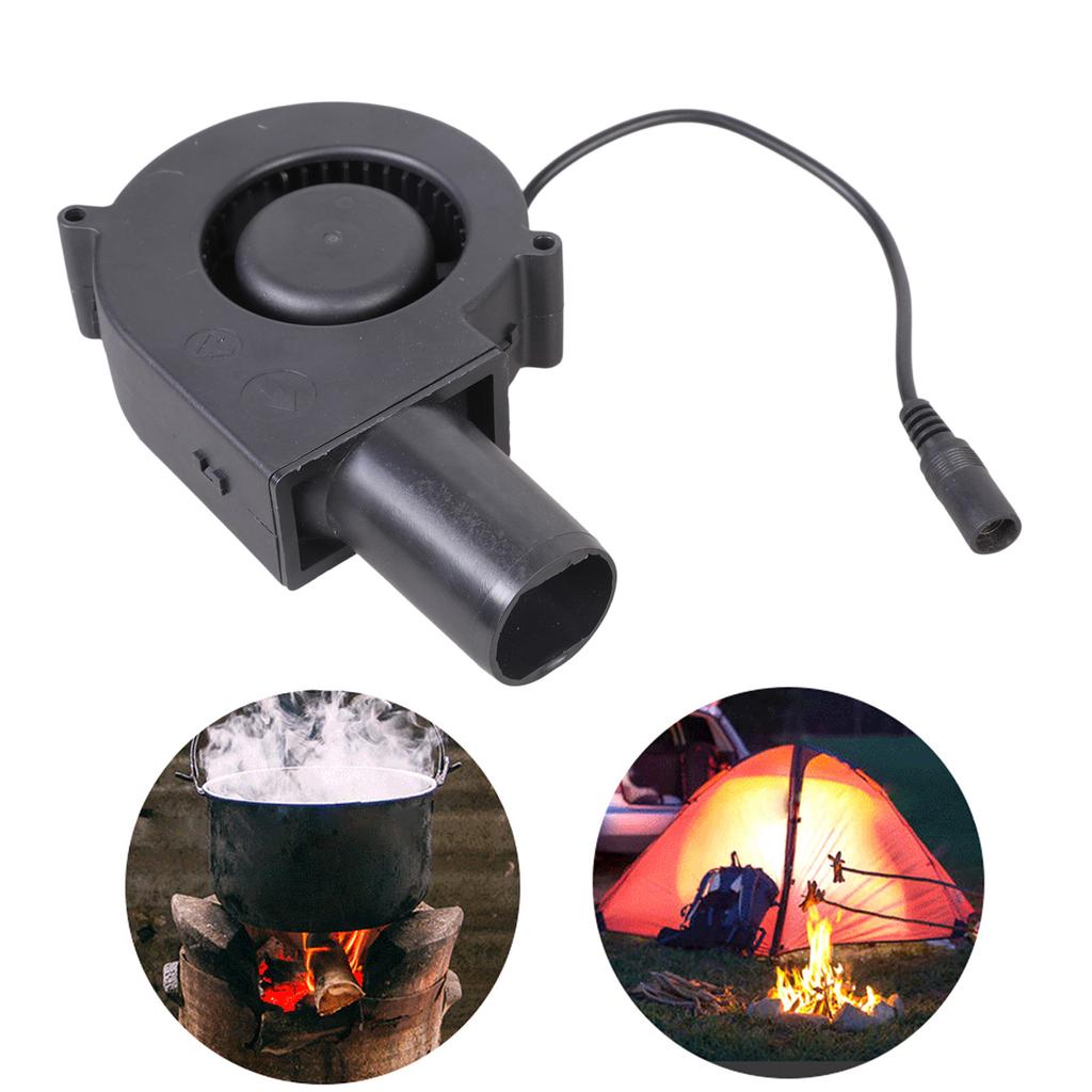 Air Blower 97mm With Variable Speed Control For Instantly Fire Starting In Camping Picnics And Barbecues