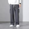 Large Size Men's Trendy Loose Leg Pants Korean Version Trendy Casual Pants