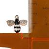 40Pcs 21x18mm Honeybee Charms  Pendants Necklace Rhinestone  Jewelry Making