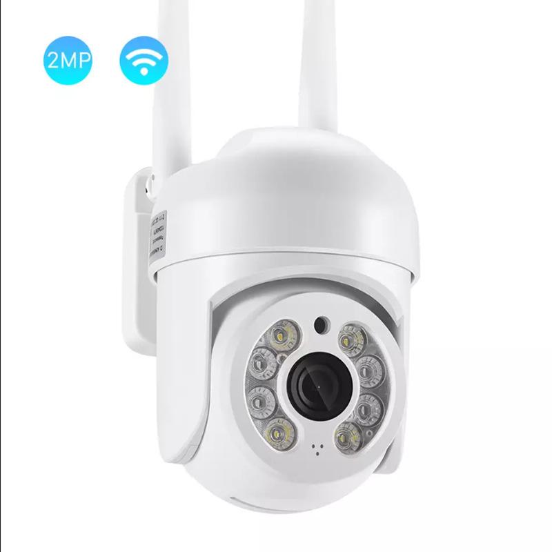 Tuya Wireless Outdoor IP Surveillance Camera with Night Vision & Remote Monitoring