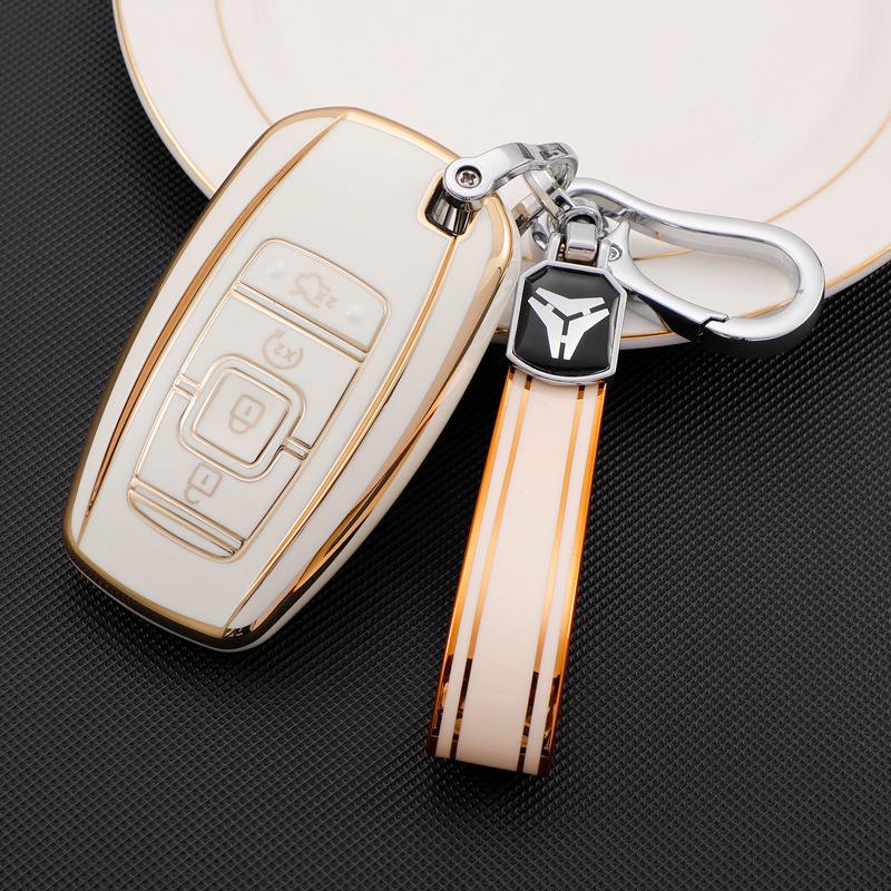 

Чехол для ключа автомобиля Lincoln для MKZ, MKX, Navigator, MKC, Aviator - Мужской и женский PE Bag