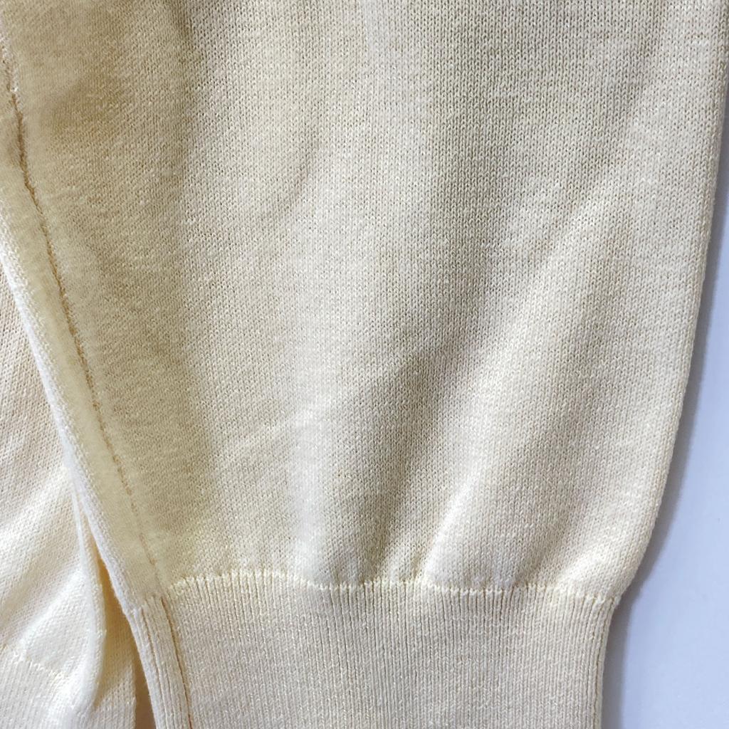 ENFOLD 24Stainless Steel Silk Cotton Pullover Tops 38 IvoryUsed