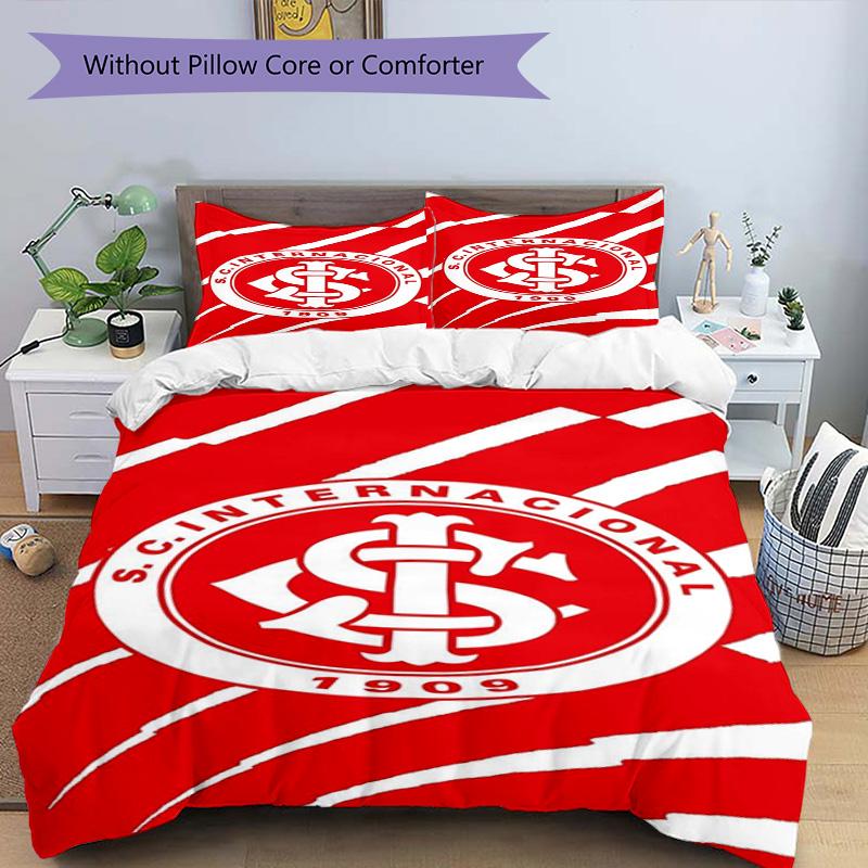 SC Internacional1 Printed Pattern Duvet Cover Set – includes 1 duvet cover and 2 matching pillowcases Bedroom decor Christmas gifts