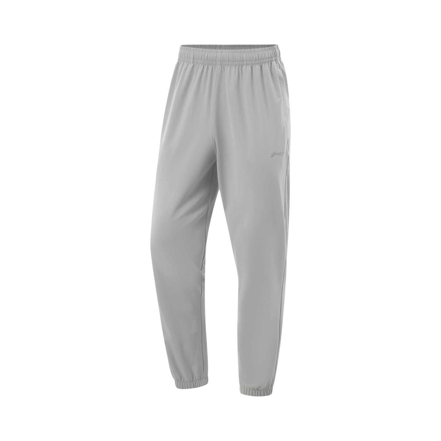 

Li-Ning Casual Solid Color Tapered Knit Sports Pants Men bottoms Geological-Gray AYKV135-5 XXL