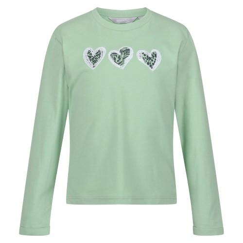 Regatta Childrens/Kids Wenbie III Heart Long-Sleeved T-Shirt