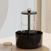Makeup Brush Holder Dustproof 360-Degree Rotatable Press Type Multi-grid Makeup Brush Organizer Storage Tube