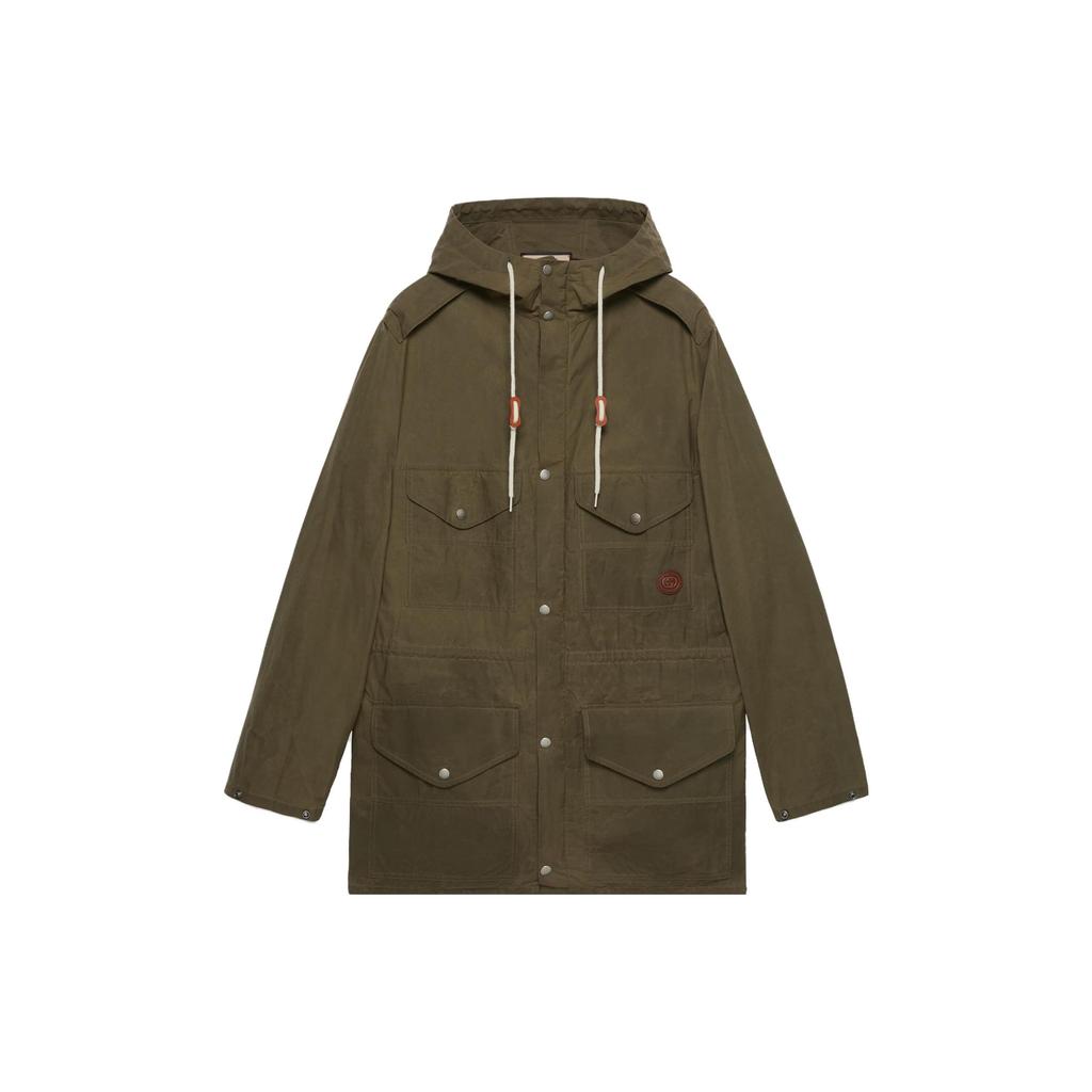 Gucci waxed hooded parka 737912-Z8BGQ-3429