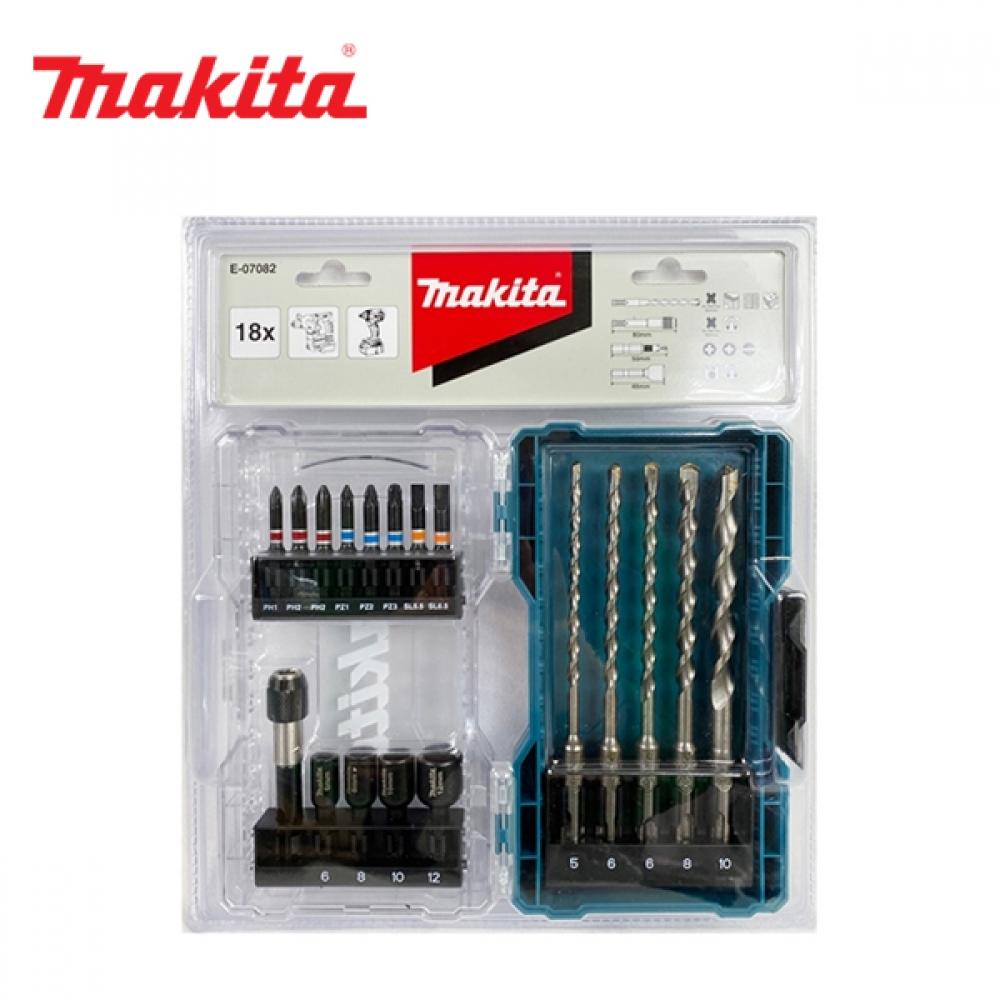 

Набор бит Makida E 07082 18шт.