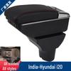 Hyundai I20 Overseas Version Armrest Box - Indian Car Modification Accessory