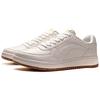 Li Ning Synthetic Leather Low Top Skateboard Shoes Men's White AGCP347-1