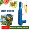 Herramienta para Recolectar Frutas y Verduras Recortadora de Recolección Multifuncional Tijeras de Recolección para Granja Huerto Herramientas de Jardinería