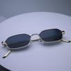 Trendy Rimless Geometric Sunglasses Women Men Small Frame Polygonal Y2k Sun Glasses Retro Gradient Lens Shades Eyewear