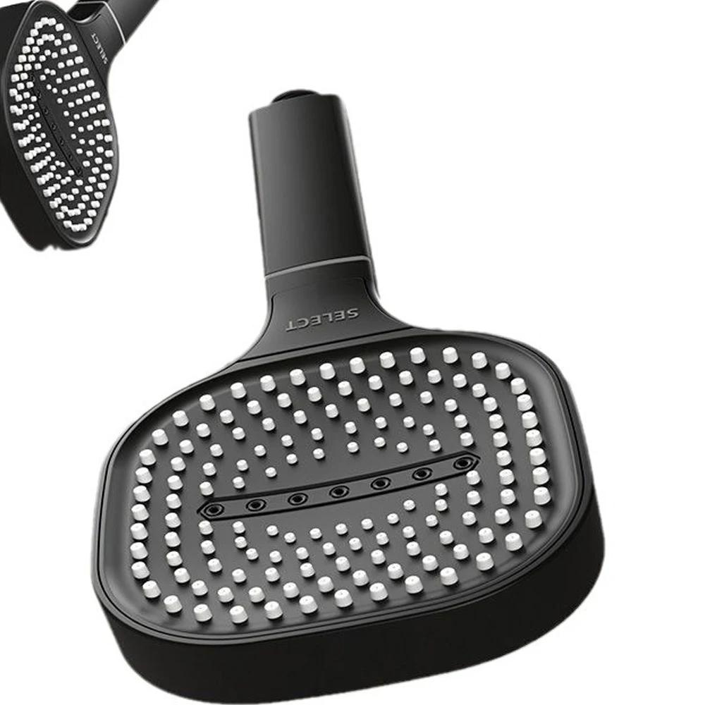 New 13cm Large Panel Shower Head Adjustable 3 Modes High Pressure Massage Shower Head Filter Element Bathroom Accessories