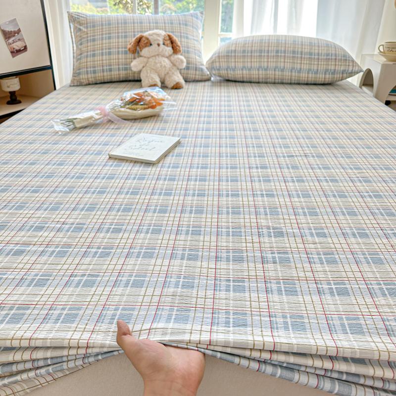 Flower Printed Fitted Bed Sheet Pink Color sabanas150x200 Single/Queen Size Mattress Protector Soft King Size Bed Sheets for Bed