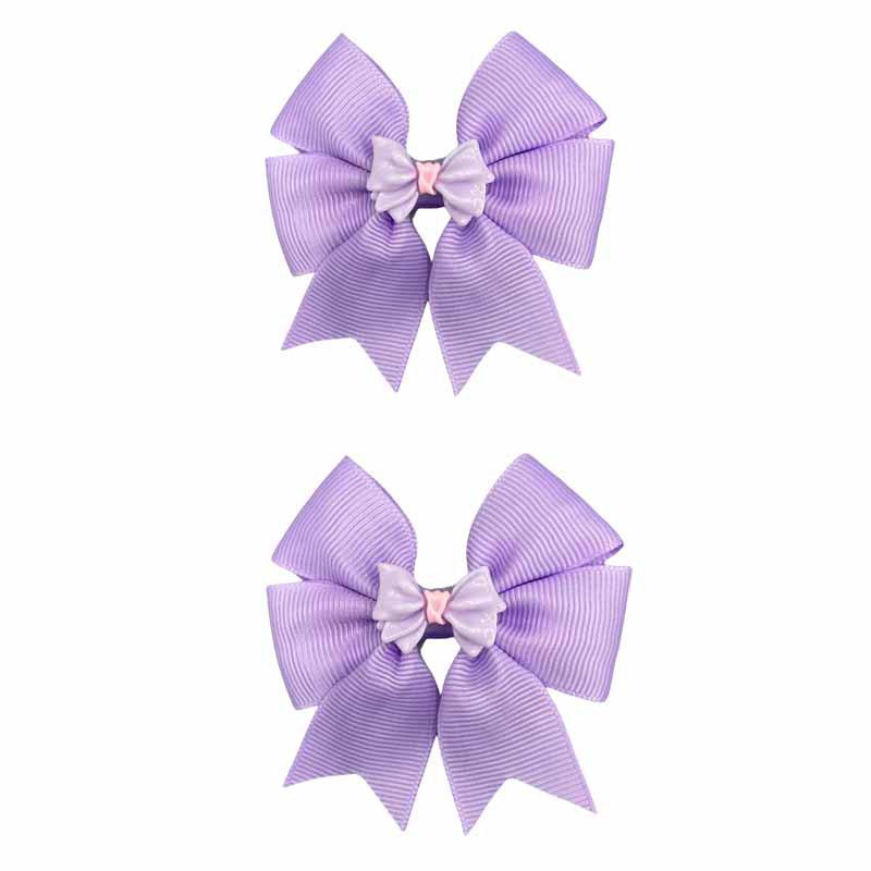 Nuova Pinza per Capelli a Forma di Fiocco Color Caramella Transfrontaliera per Bambini: Accessori Semplici per Capelli e Copricapi