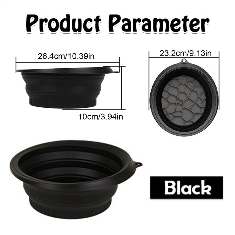 Face Ice Bath Bowl Ice Cooling Foldable Silicone Wash Basin with BuiltIn Ice Tray Bathroom Accessories Washing Basin Soothe Skin