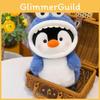 Shark Penguin Transforming Animal Plush Toy Kids Sleep Pillow Home Decor Gift