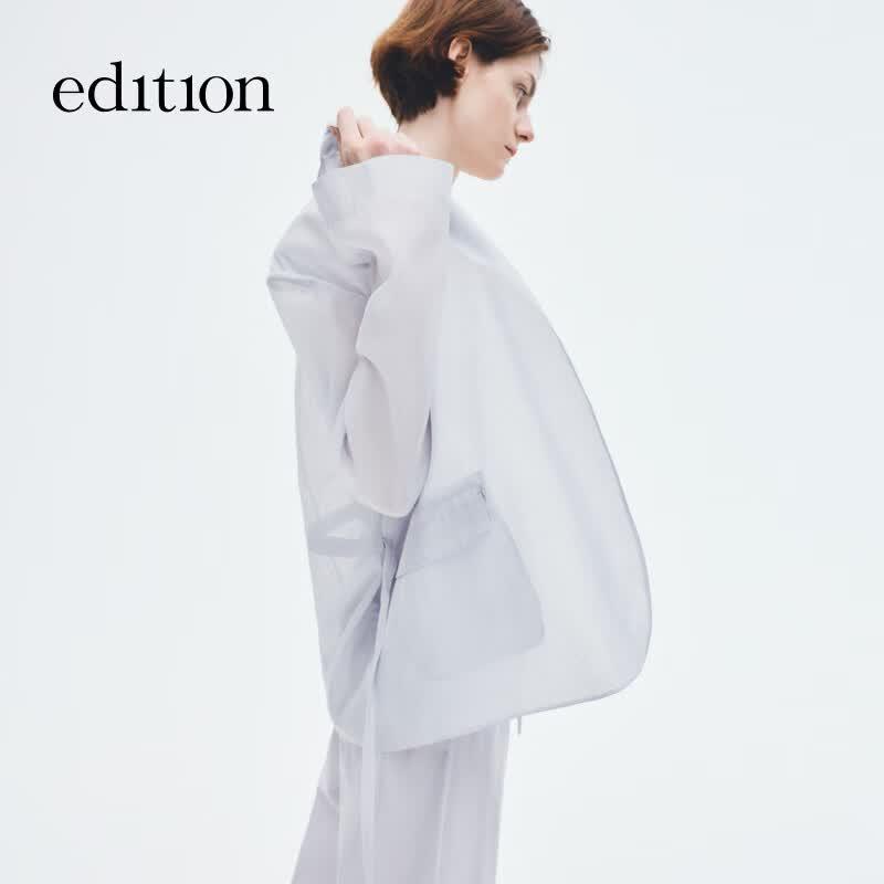 Edition Women's Lightweight Silk-Cotton Blazer