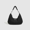 Bag Women'S Retro Black Dark Cloud Bag Niche Design Underarm Bag Portable Shoulder Bag Crescent Bag Tide