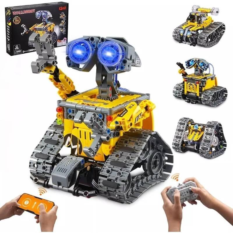 Remote Control Wall-e Robot Building Blocks Compatible With For Boys**