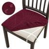 Stretchable Spill Proof Chair Slipcovers with High Elastics Polyester Fabric for Home Hotel Dining Room Furniture