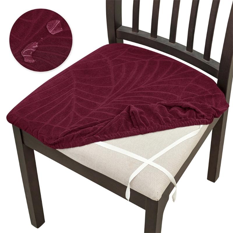 Stretchable Spill Proof Chair Slipcovers with High Elastics Polyester Fabric for Home Hotel Dining Room Furniture